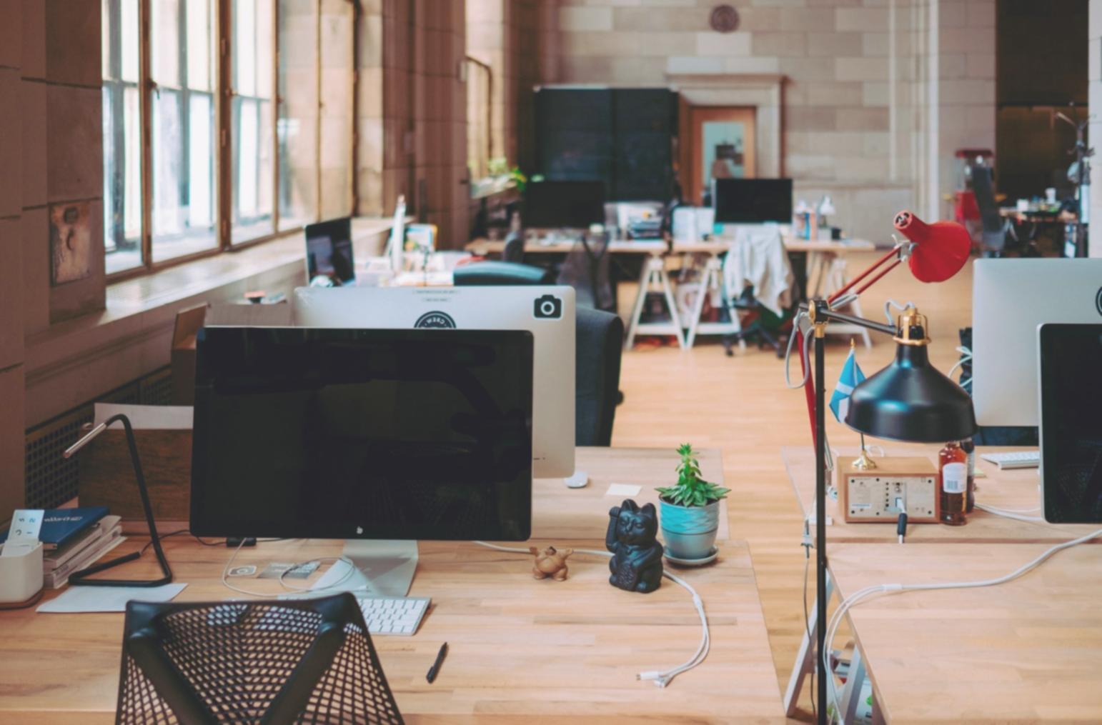 Development workspace with blockchain architecture diagrams